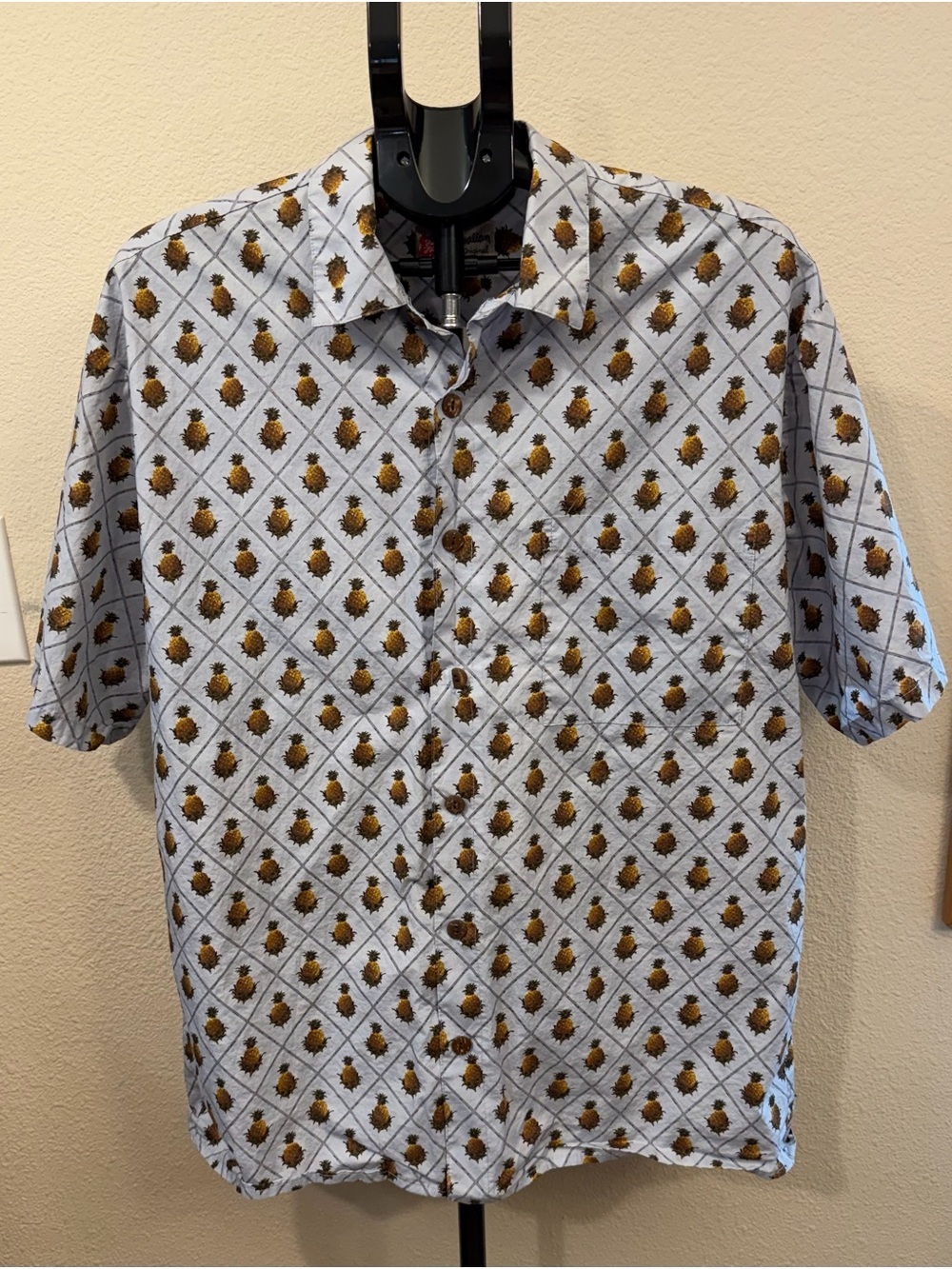 Hilo Hattie The Original Hawaiian Short-Sleeve Button-Down | Resort Cruise | L
